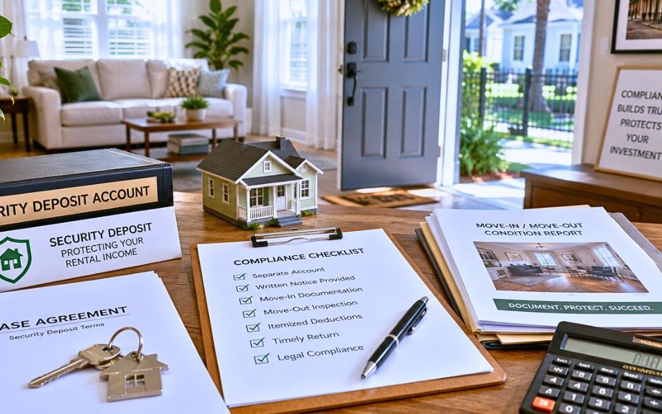 Lease documents and house keys symbolize a stable long term rental partnership.