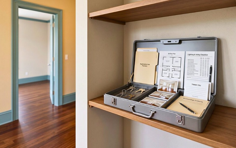 Showing setup guides prospects toward reliable tenancy