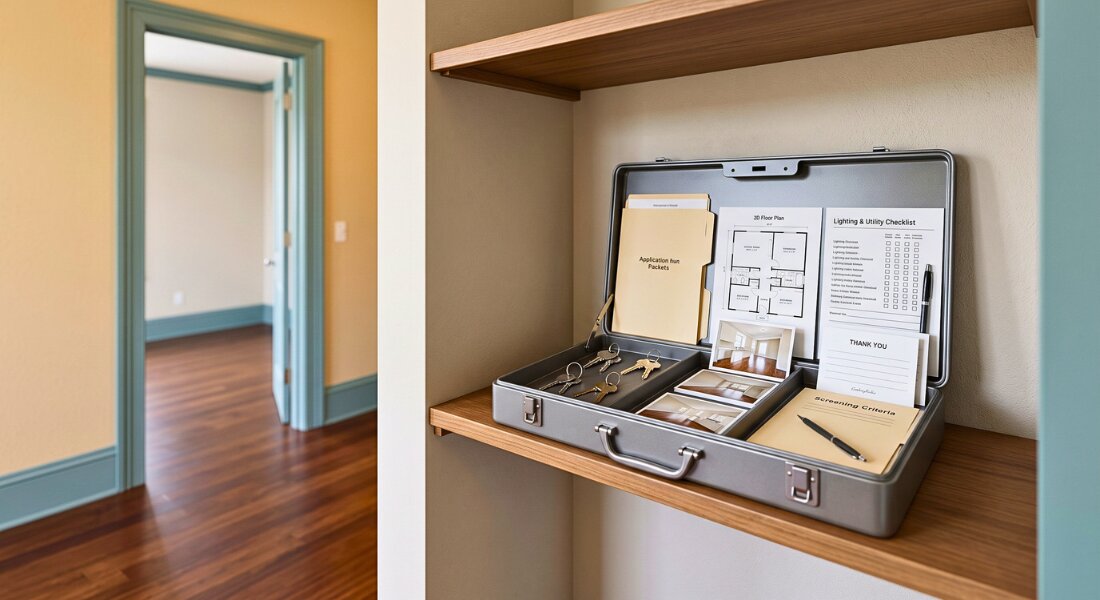 Showing setup guides prospects toward reliable tenancy