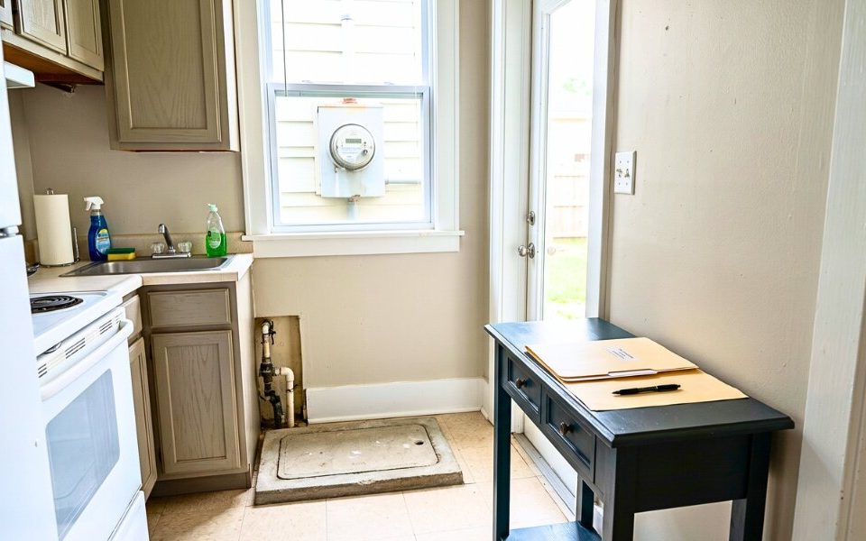 An organized rental utility area symbolizing clear payment responsibilities.