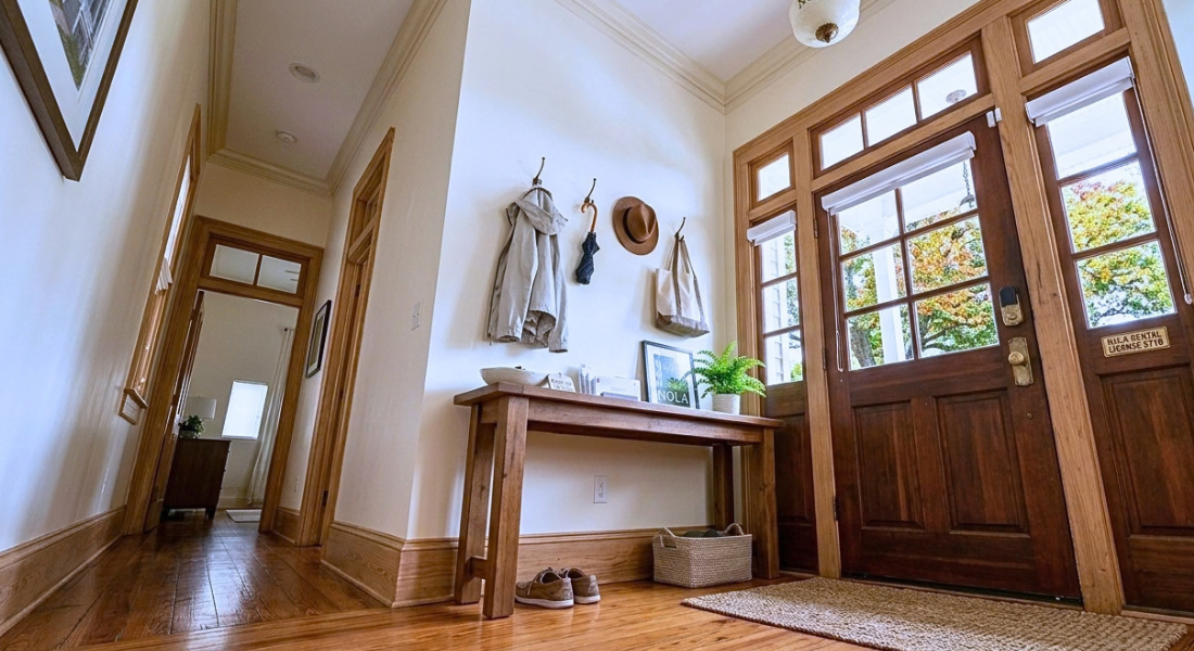 New Orleans rental entry showing a clear guest boundary