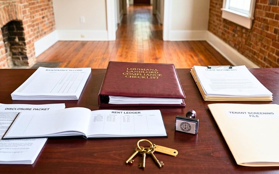 Landlord compliance documents show organized rental legal planning