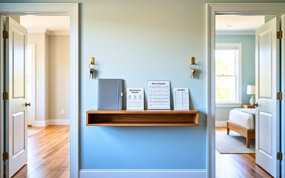 Rental home entry shows clear landlord tenant communication