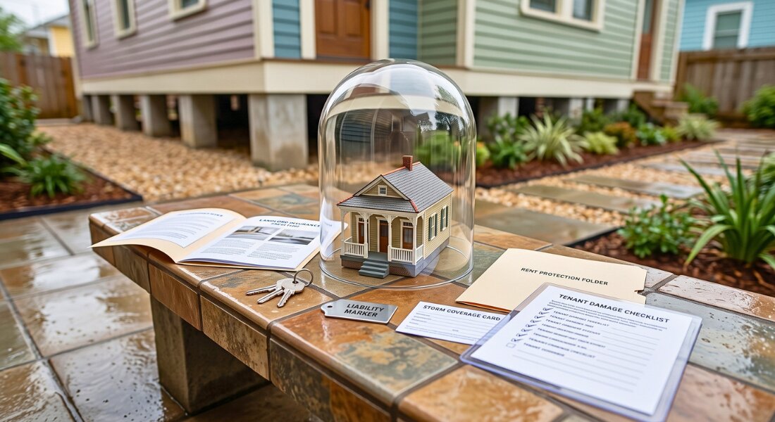 Rental insurance documents protect New Orleans property investment